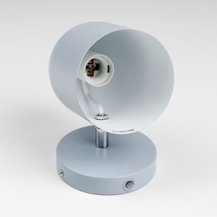 Brilagi - Aplique de parede spot GALLION 1xE27/15W/230V azul