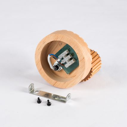 Brilagi - Aplique de parede spot HYGGE 1xE14/15W/230V madeira/fumado