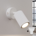 Brilagi - Aplique de parede spot LED CRESTO 1xGU10/10W/230V branco