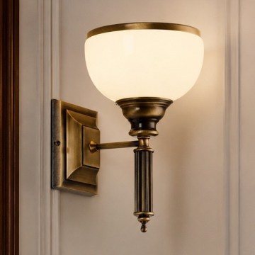 Brilagi - Aplique de parede TAURUS 1xE27/15W/230V bronze