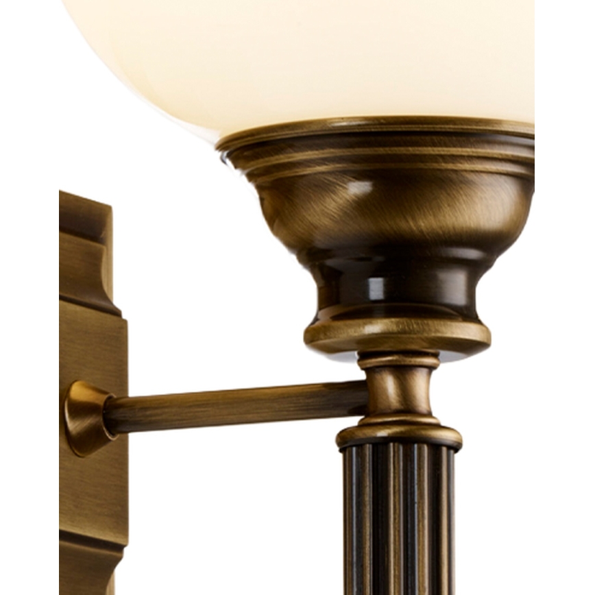 Brilagi - Aplique de parede TAURUS 1xE27/15W/230V bronze
