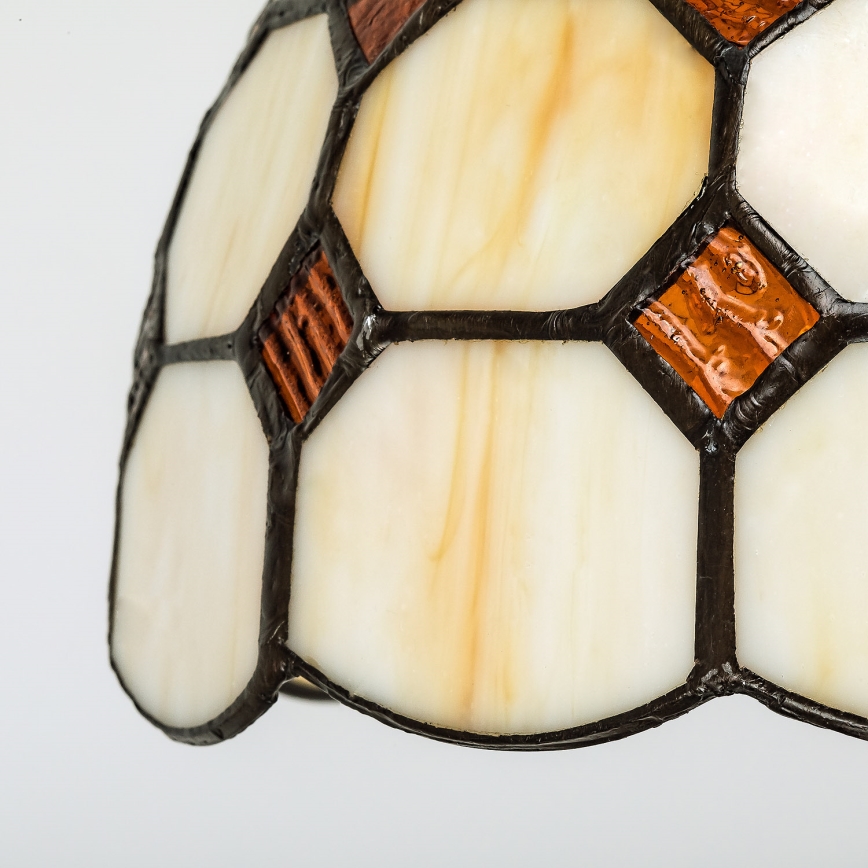 Brilagi - Aplique de parede Tiffany em vitral DORAN 1xE27/40W/230V