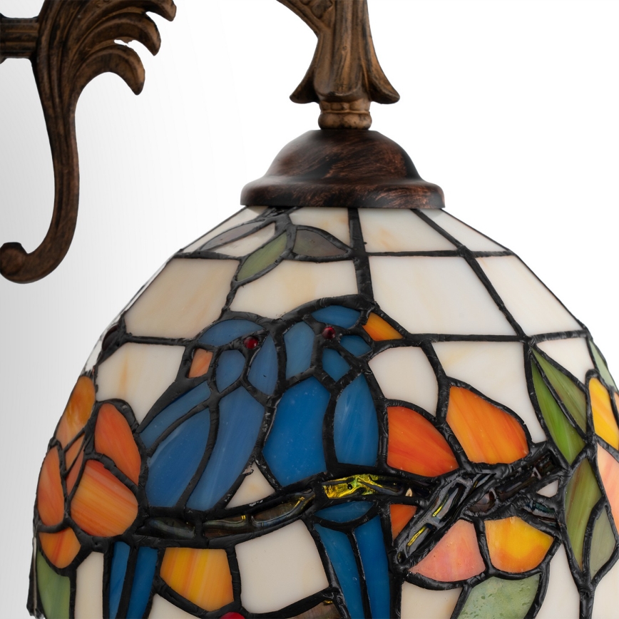 Brilagi - Aplique de parede Tiffany em vitral JUNGLE 1xE14/40W/230V