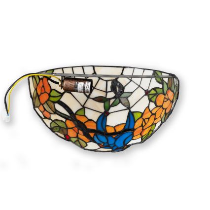 Brilagi - Aplique de parede Tiffany em vitral JUNGLE 1xE14/40W/230V