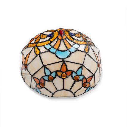 Brilagi - Aplique de parede Tiffany em vitral MIRABELLA 1xE14/40W/230V