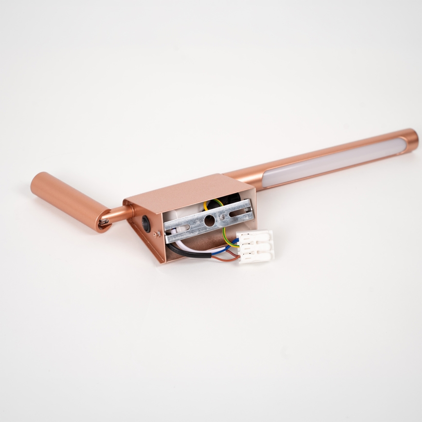 BRILAGI - Aplique de parede direcionável VIXON LED/3W/230V + LED/5W, acabamento bronze, CRI 90