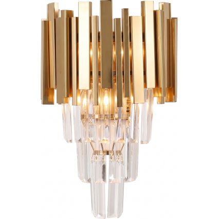 Brilagi - Aplique de parede VERVE 2xE14/40W/230V dourado