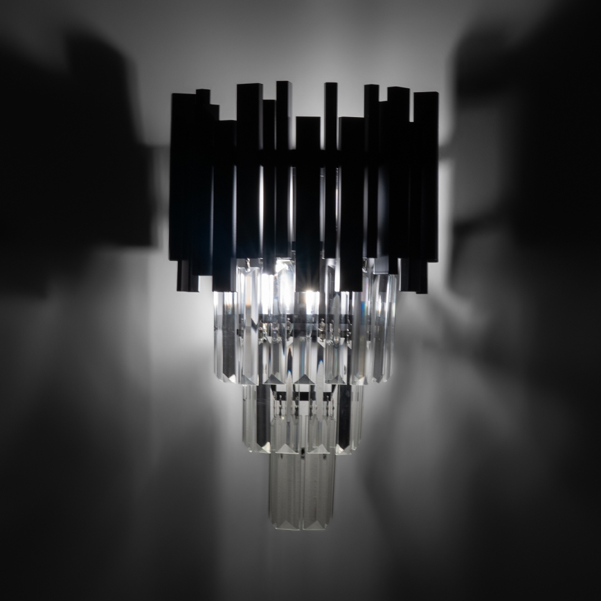 BRILAGI - Aplique de parede VERVE 2xE14/40W/230V preto