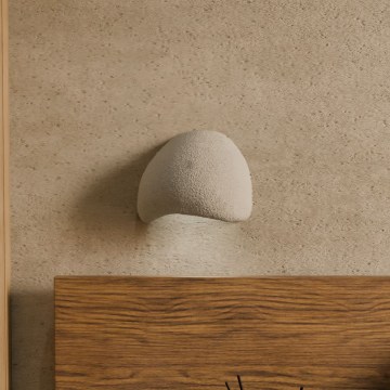 Brilagi - Aplique de parede WABI SABI 1xE14/40W/230V cinzento