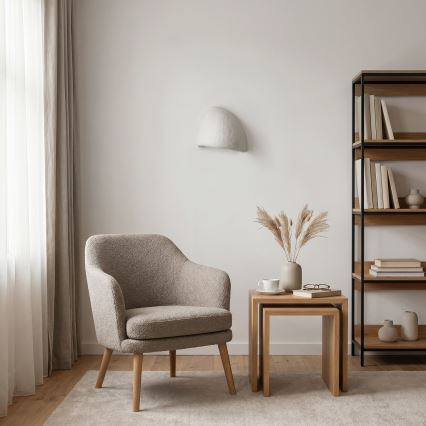 Brilagi - Aplique de parede WABI SABI 1xG9/10W/230V branco