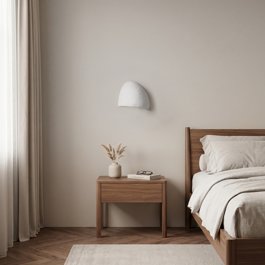 Brilagi - Aplique de parede WABI SABI 1xG9/10W/230V branco