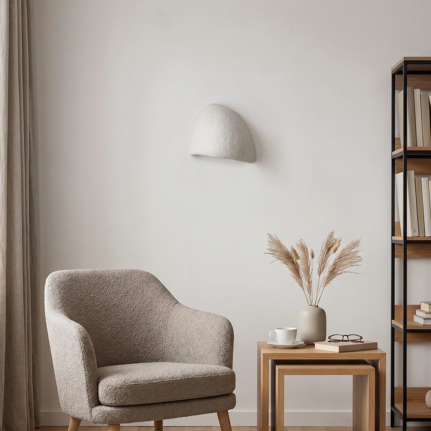 Brilagi - Aplique de parede WABI SABI 1xG9/10W/230V branco