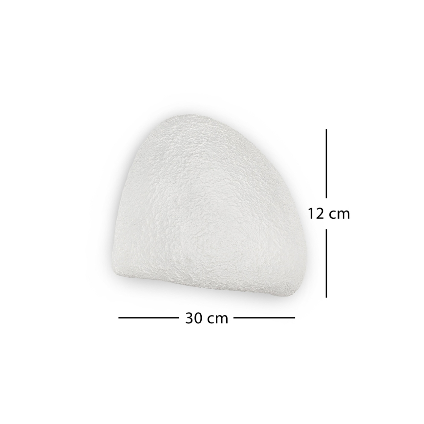 Brilagi - Aplique de parede WABI SABI 1xG9/10W/230V branco