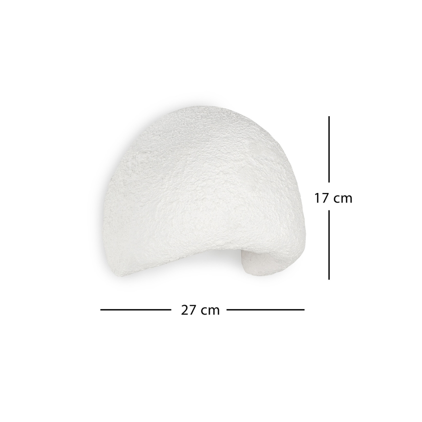 Brilagi - Aplique de parede WABI SABI 1xG9/8W/230V branco