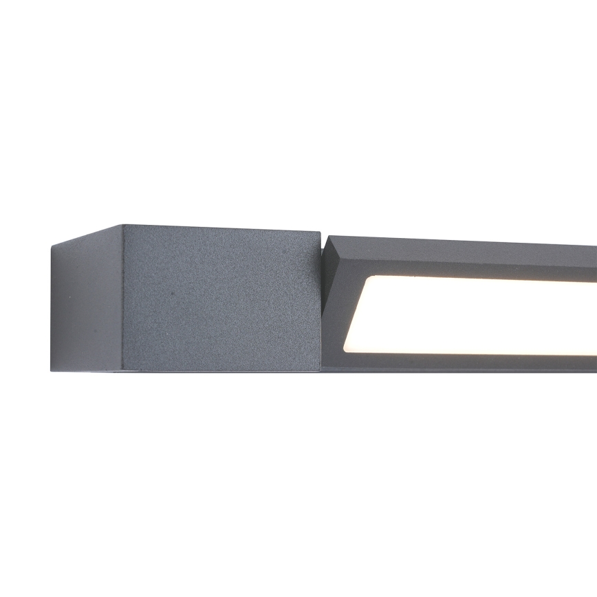 Brilagi - Aplique de parede exterior LED AQUA LINE, 24W, 230V, 90 cm, IP44, antracite, IRC 90