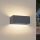 Brilagi - Aplique LED de parede para exterior DONNANI LED/7W/230V 20 cm antracite IP44