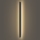 Brilagi - Aplique LED de parede para exterior LINEAR LED/32W/230V 3000K IP65 140 cm preto CRI 90