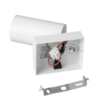 Brilagi - Aplique de parede direcional com interruptor SELE 1xGU10/30W/230V branco