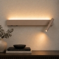 BRILAGI - Arandela de parede com spot LED ARLIX LED/3W/230V + LED/7W bege IRC 90