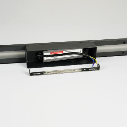 Brilagi - Aplique LED de parede para exterior LINEO LED/24W/230V 4000K IP65 100 cm preto IRC 90