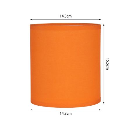 Brilagi - Aplique de parede LED flexível NUBILA 1xE27/25W/230V + LED/3W latão/laranja