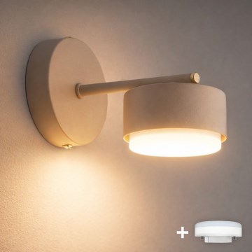 Brilagi - Arandela LED MONO 1xGX53/13W/230V bege