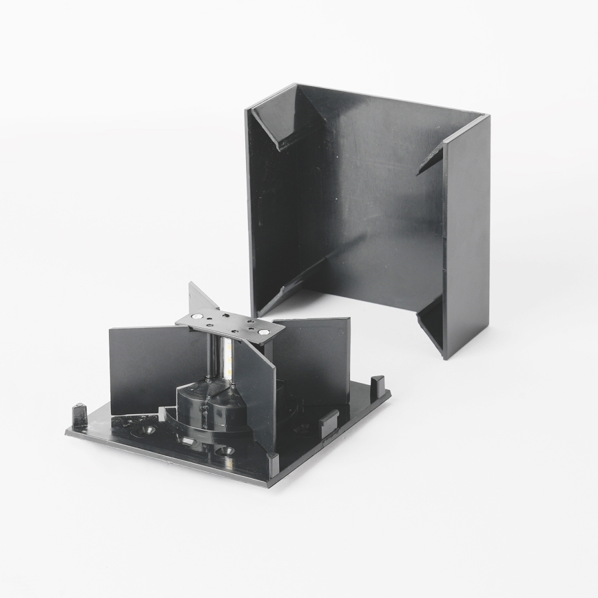 Brilagi - Arandela LED para exterior DOUBLERAY LED/4W/230V antracite IP65