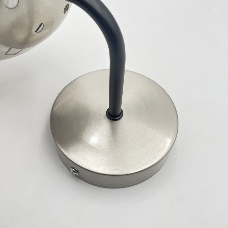 Brilagi - Arandela MALIVA 1xE14/15W/230V cromado mate/fumado