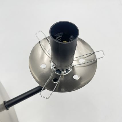 Brilagi - Arandela MALIVA 1xE14/15W/230V cromado mate/fumado