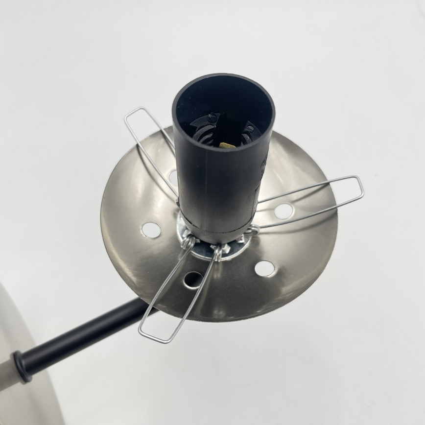 Brilagi - Arandela MALIVA 1xE14/15W/230V cromado mate/fumado