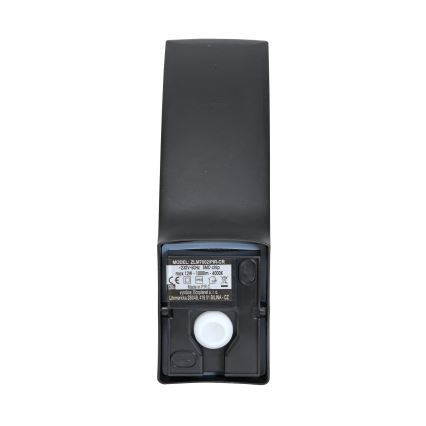 Brilagi - Luminária de parede LED para exterior com sensor ARCELO LED/9W/230V IP44