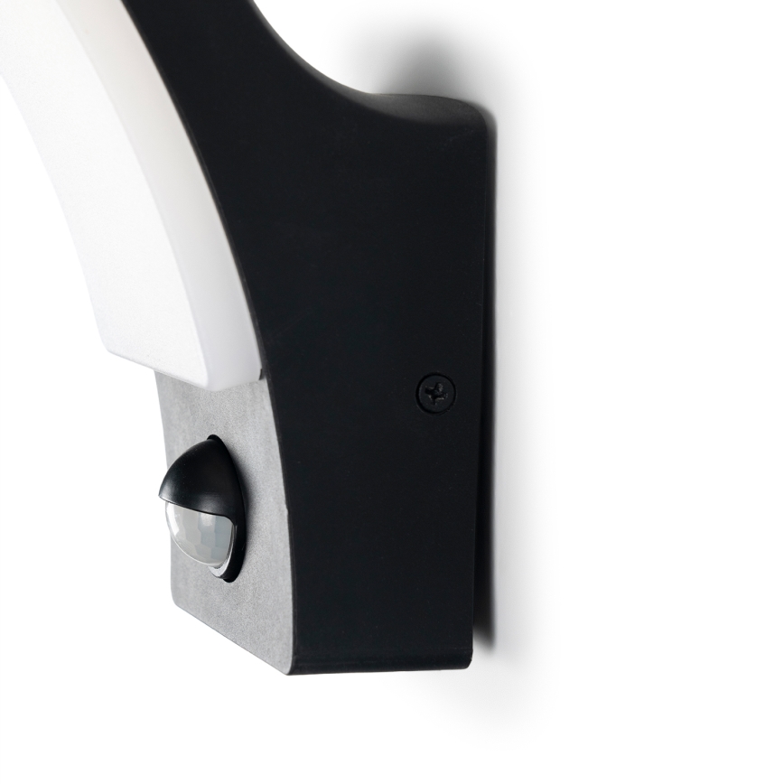 Brilagi - Luminária de parede LED para exterior com sensor ARCELO LED/9W/230V IP44