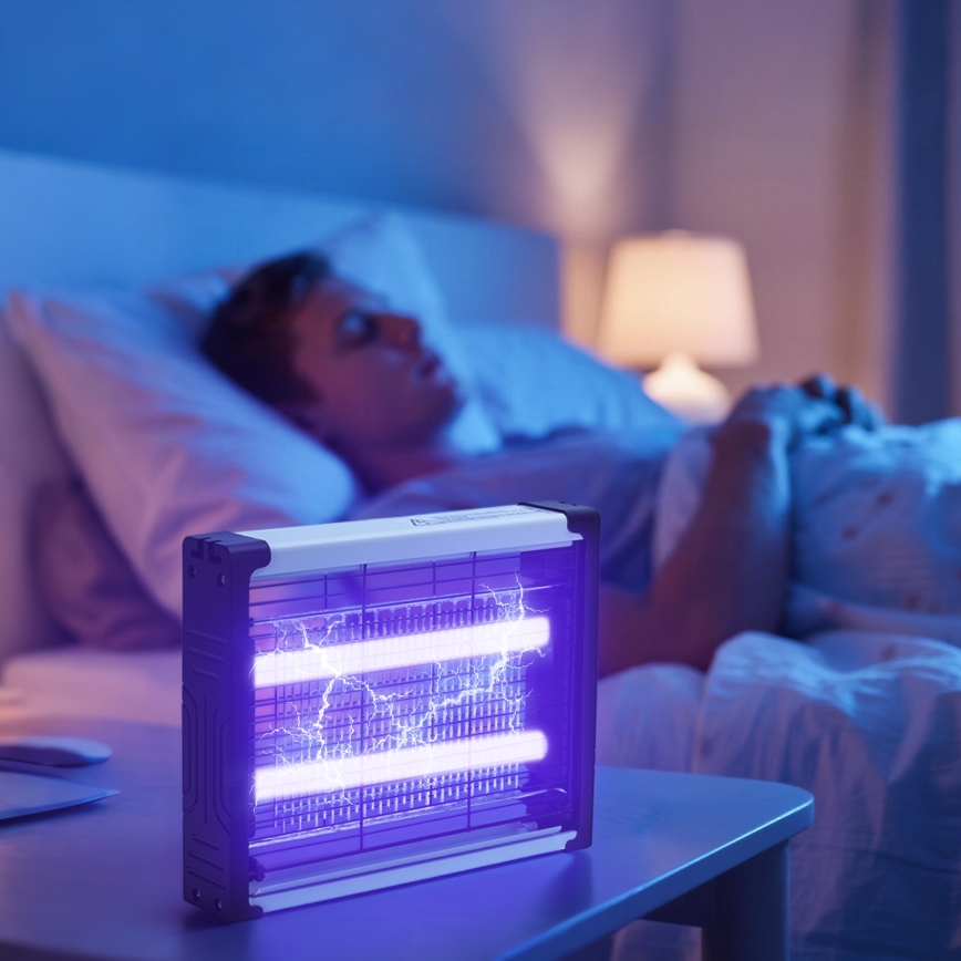 Brilagi - Armadilha elétrica LED para insetos UV 2xLED/4W/230V 50 m²