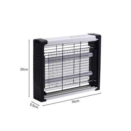 Brilagi - Armadilha elétrica LED para insetos UV 2xLED/7,5W/230V 90 m2