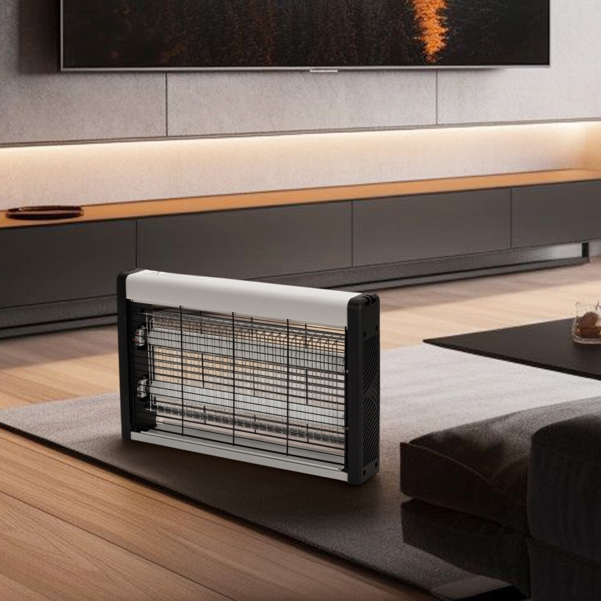 Brilagi - Armadilha elétrica para insetos 2xUV/10W/230V 60 m2