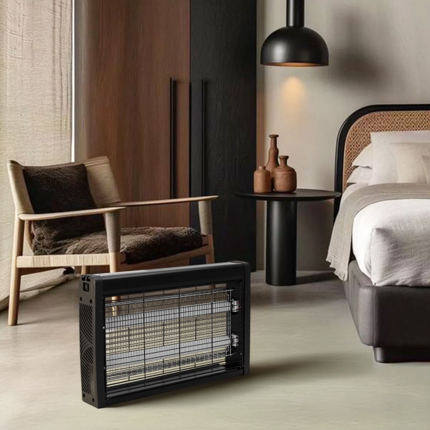 Brilagi - Armadilha elétrica para insetos 2xUV/18W/230V 100 m2