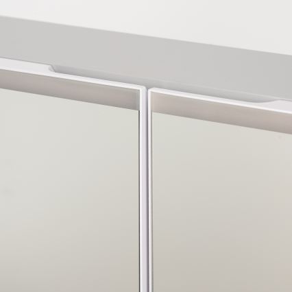 BRILAGI - Armário de casa de banho com espelho e iluminação LED NOTO DOUBLE 60x65 cm