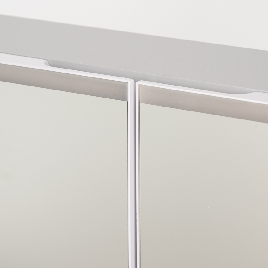 BRILAGI - Armário de casa de banho com espelho e iluminação LED NOTO DOUBLE 60x65 cm