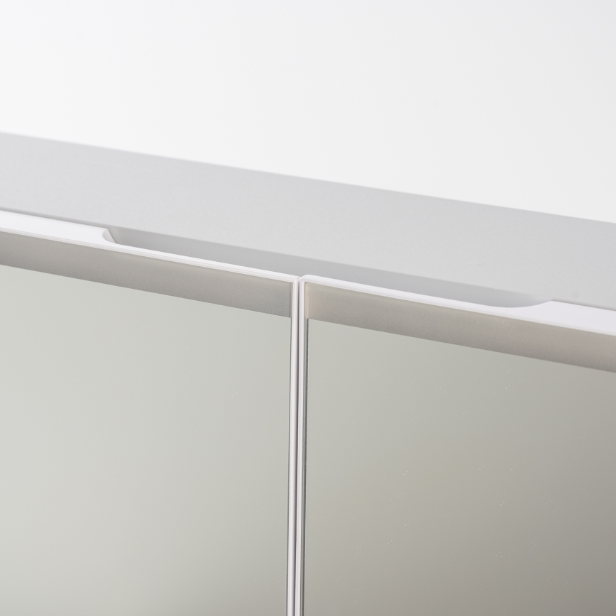 BRILAGI - Armário de casa de banho com espelho e iluminação LED NOTO DOUBLE 78x65 cm