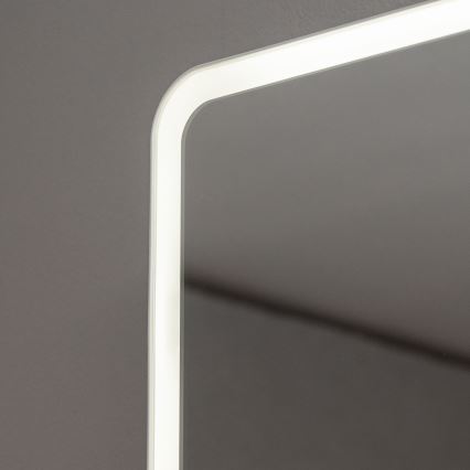 BRILAGI - Armário de casa de banho com espelho e iluminação LED NOTO DOUBLE 78x65 cm