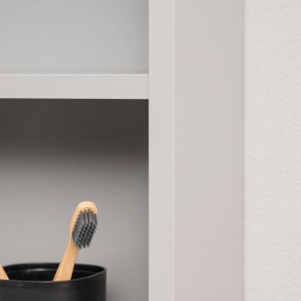 BRILAGI - Armário de casa de banho espelhado com iluminação LED AVOLA SINGLE 75x70 cm