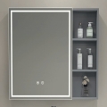 BRILAGI - Armário de casa de banho espelhado com iluminação LED integrada AVOLA SINGLE 55x70 cm