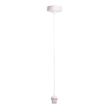 Brilagi - Cabo de alimentação PARTY 1xE27/60W/230V Ø 10 cm branco