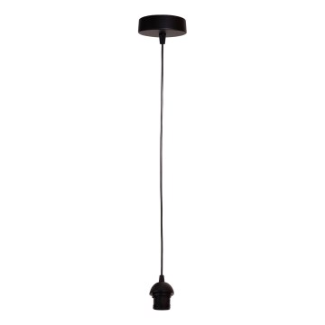 Brilagi - Cabo de alimentação PARTY 1xE27/60W/230V Ø 10 cm preto