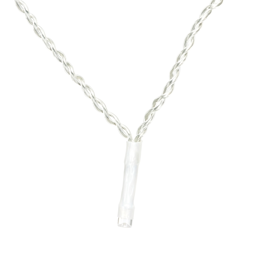 Brilagi - Cadeia de luzes de Natal LED para exterior 200xLED/8 funções 13x0,6m IP44 branco frio