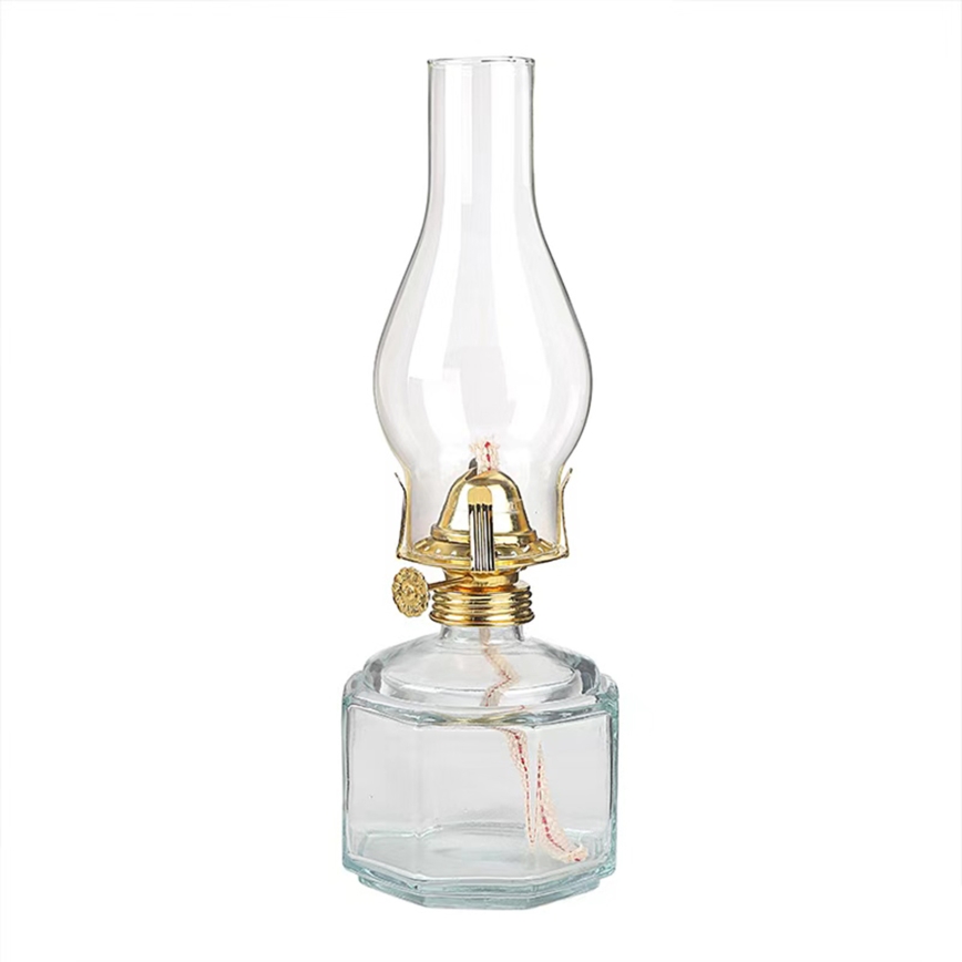 Brilagi - Candeeiro a petróleo MERLIN transparente