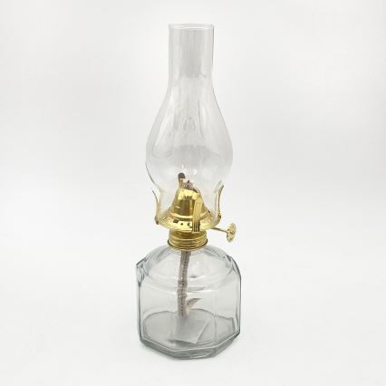 Brilagi - Candeeiro a petróleo MERLIN transparente