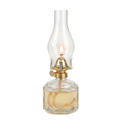 Brilagi - Candeeiro a petróleo MERLIN transparente