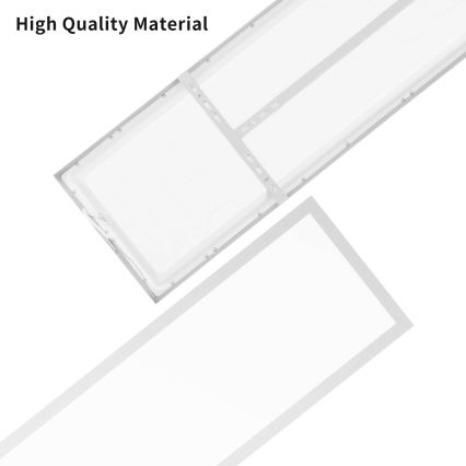 Brilagi - Plafon LED para casa de banho FRAME LED/50W/230V 3000/4000/6000K 120x30 cm IP44 prateado