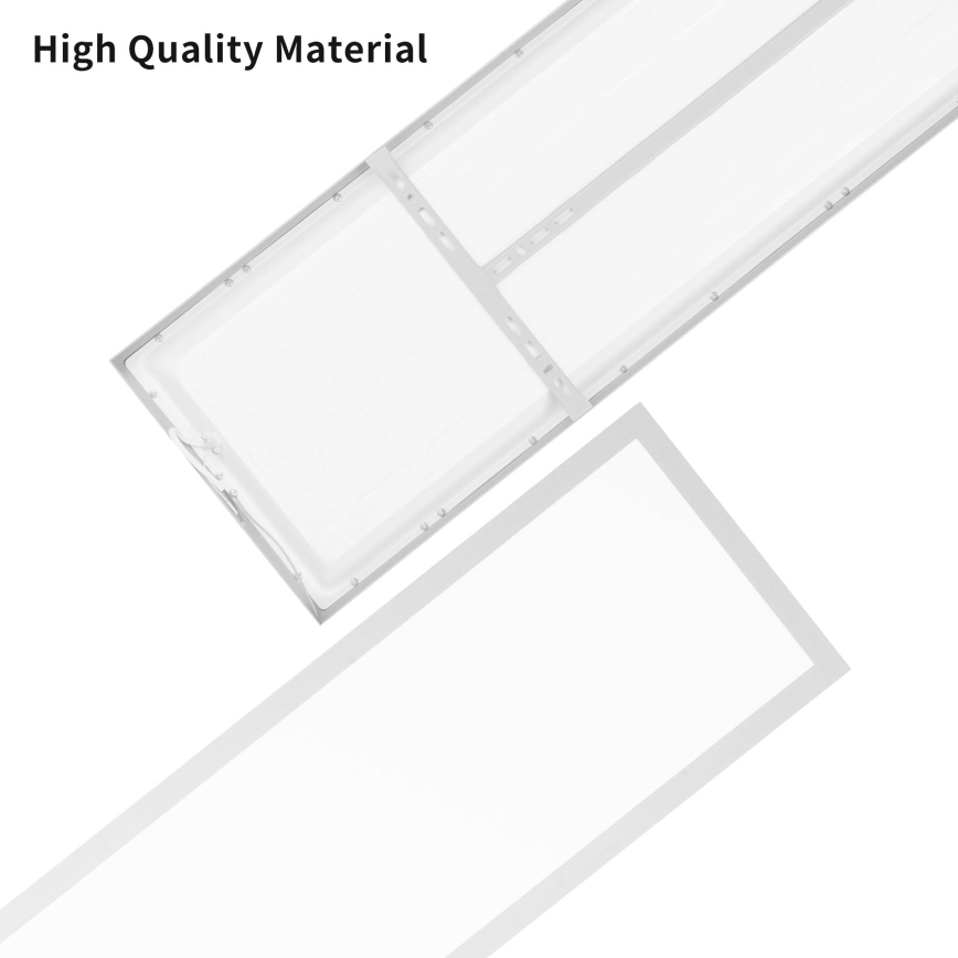 Brilagi - Plafon LED para casa de banho FRAME LED/50W/230V 3000/4000/6000K 120x30 cm IP44 prateado